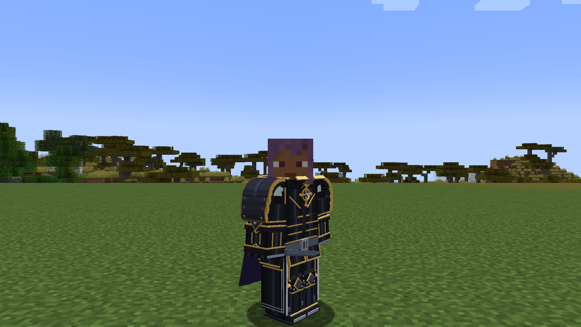 Armure de Chevalier de l'Intégrité (noire)